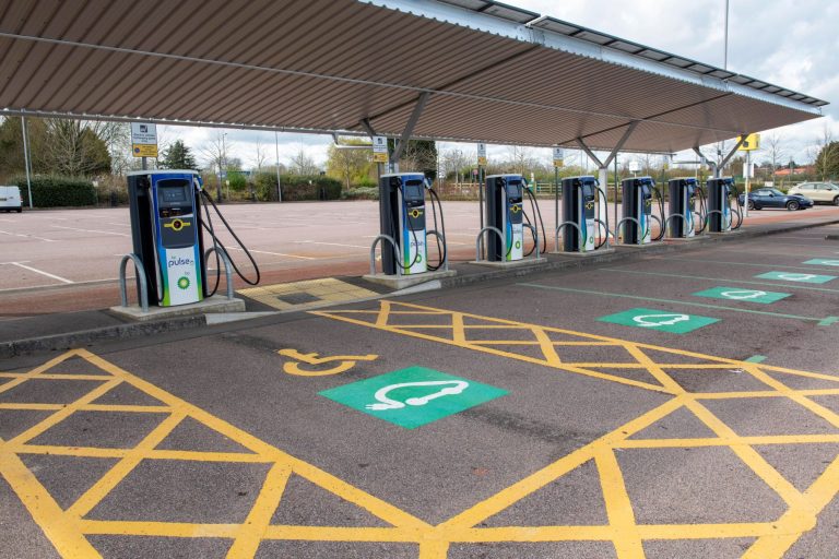 New electric vehicle charging points installed at Nottingham Park & Ride site