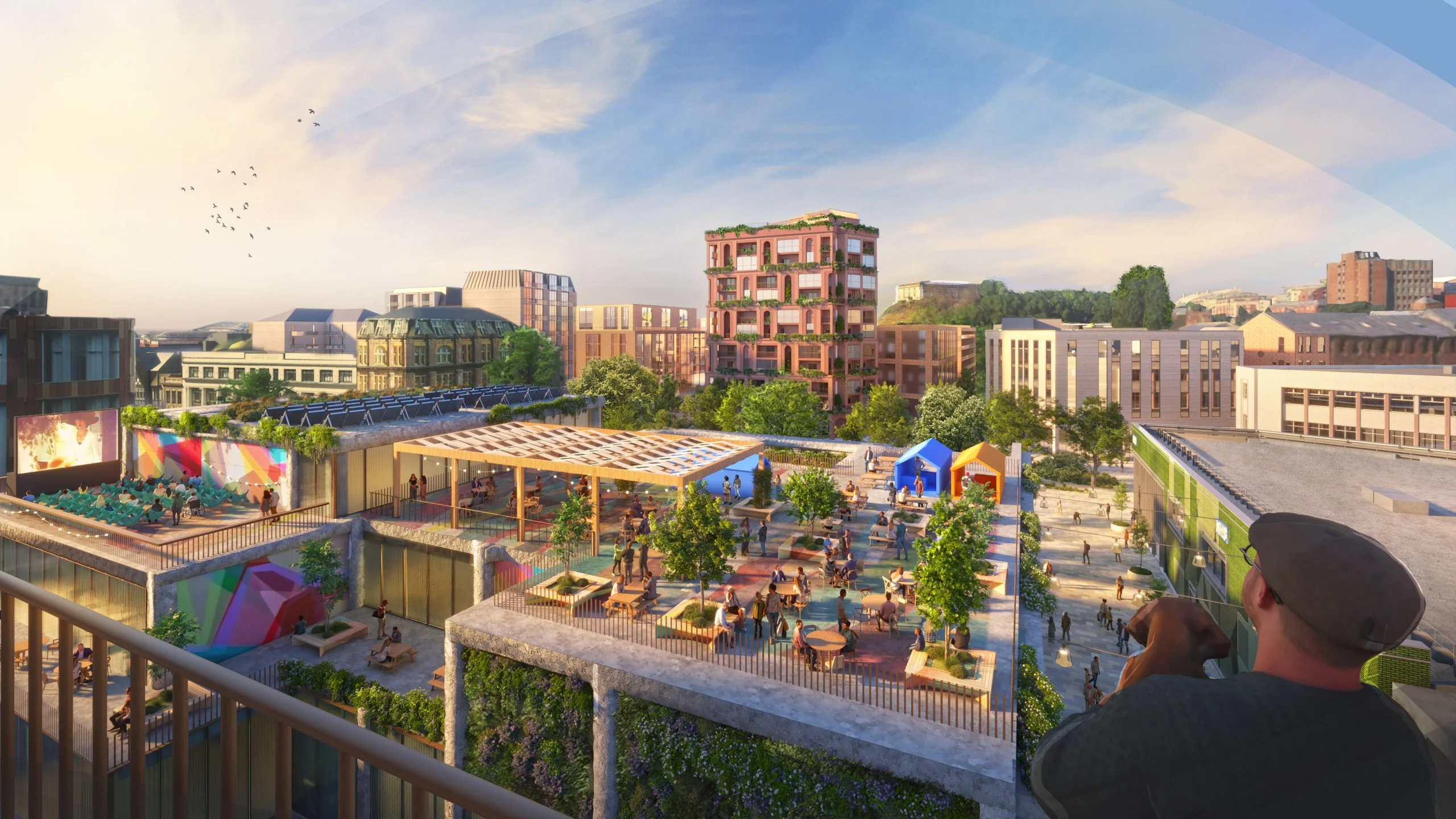 Revealed: New Broad Marsh Masterplan unveiled by Nottingham City Council View1 Final scaled