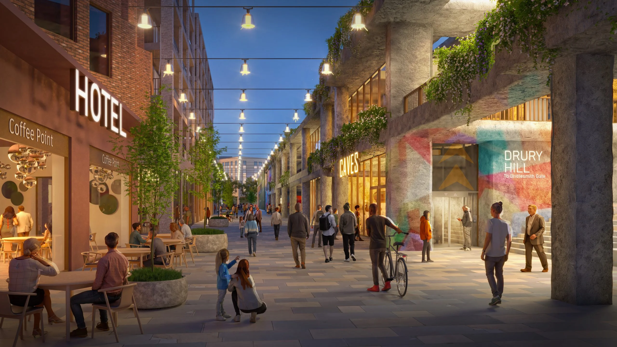 Revealed: New Broad Marsh Masterplan unveiled by Nottingham City Council View2 Final B scaled
