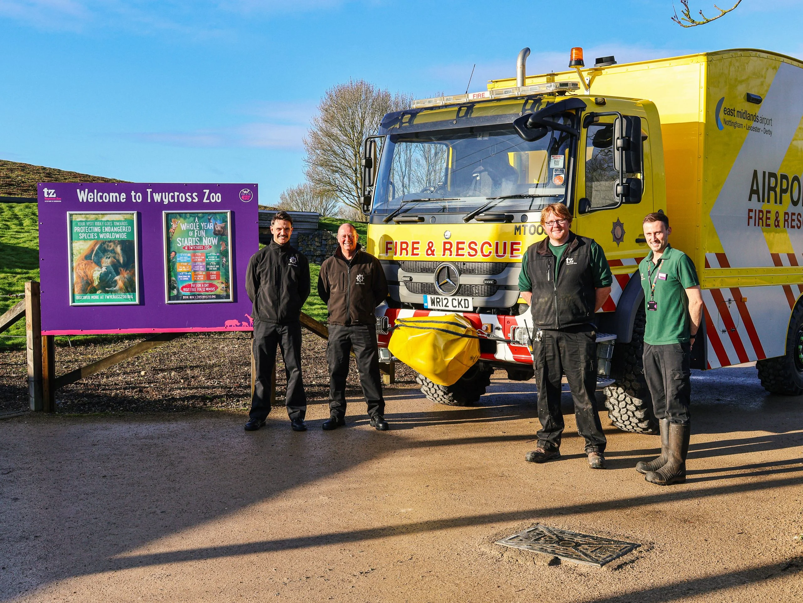 Twycross Zoo EMA Fire Hose Donation 1 scaled