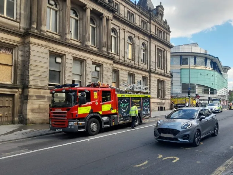 Warning after deliberate fires started in Nottingham City Centre