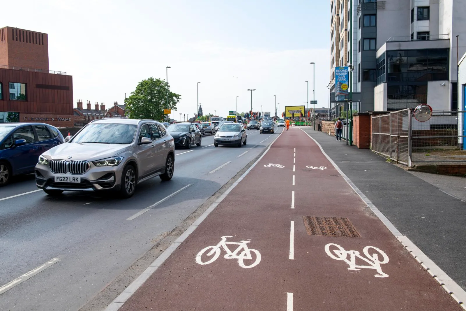 £7.8 million Nottingham city cycle route programme completed WFP7494 1600x1067 1