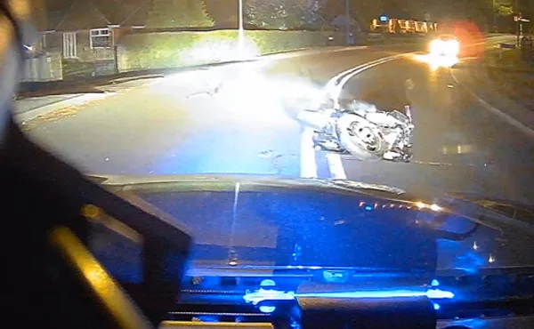 Nottingham: Motorcyclist jailed after 100 mph police chase