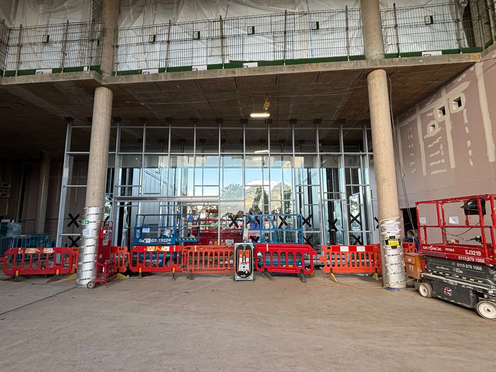 Pictures: First look inside National Rehabilitation Centre as construction moves at pace Main entrance front
