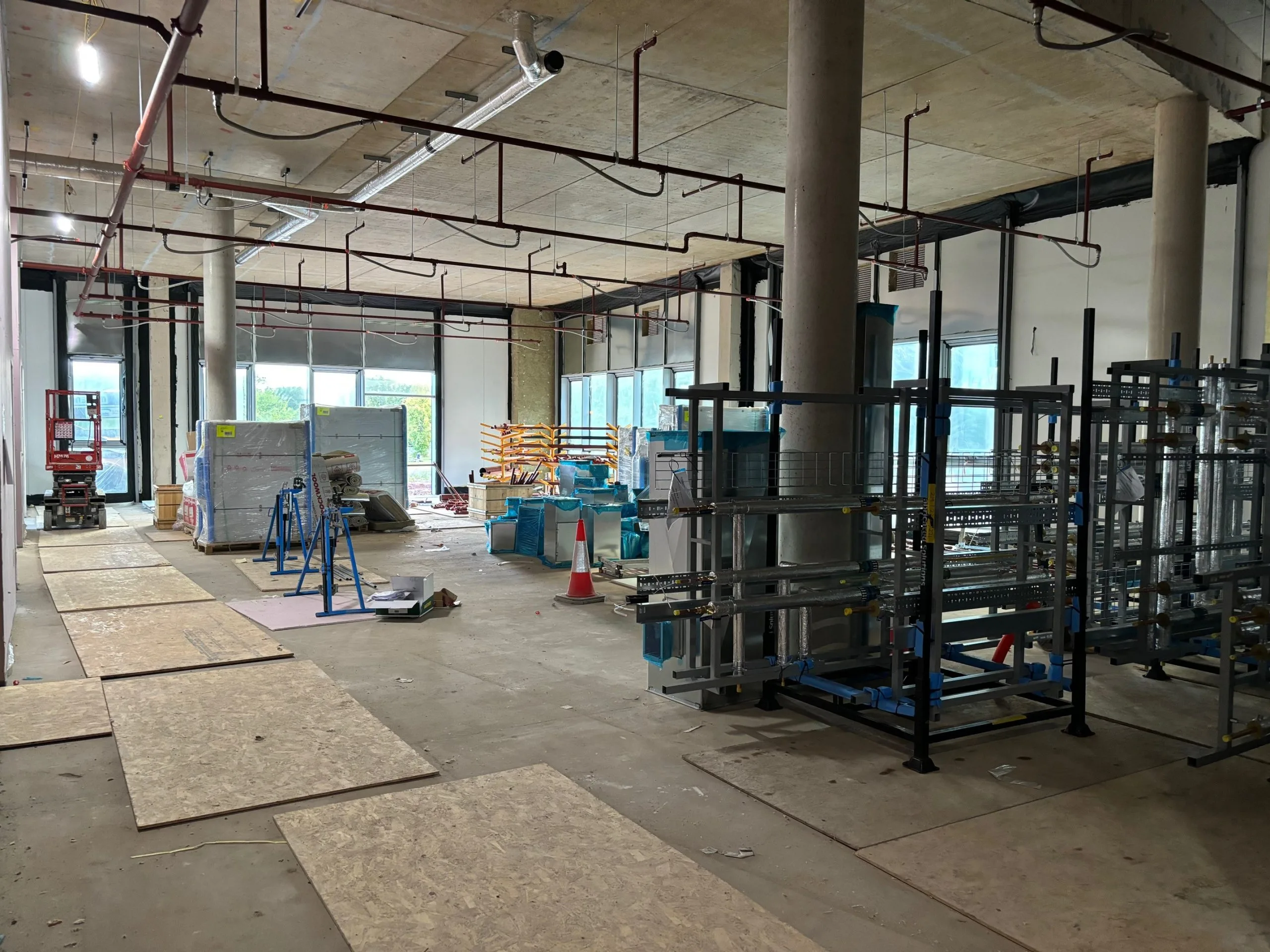 Pictures: First look inside National Rehabilitation Centre as construction moves at pace Patient canteen scaled