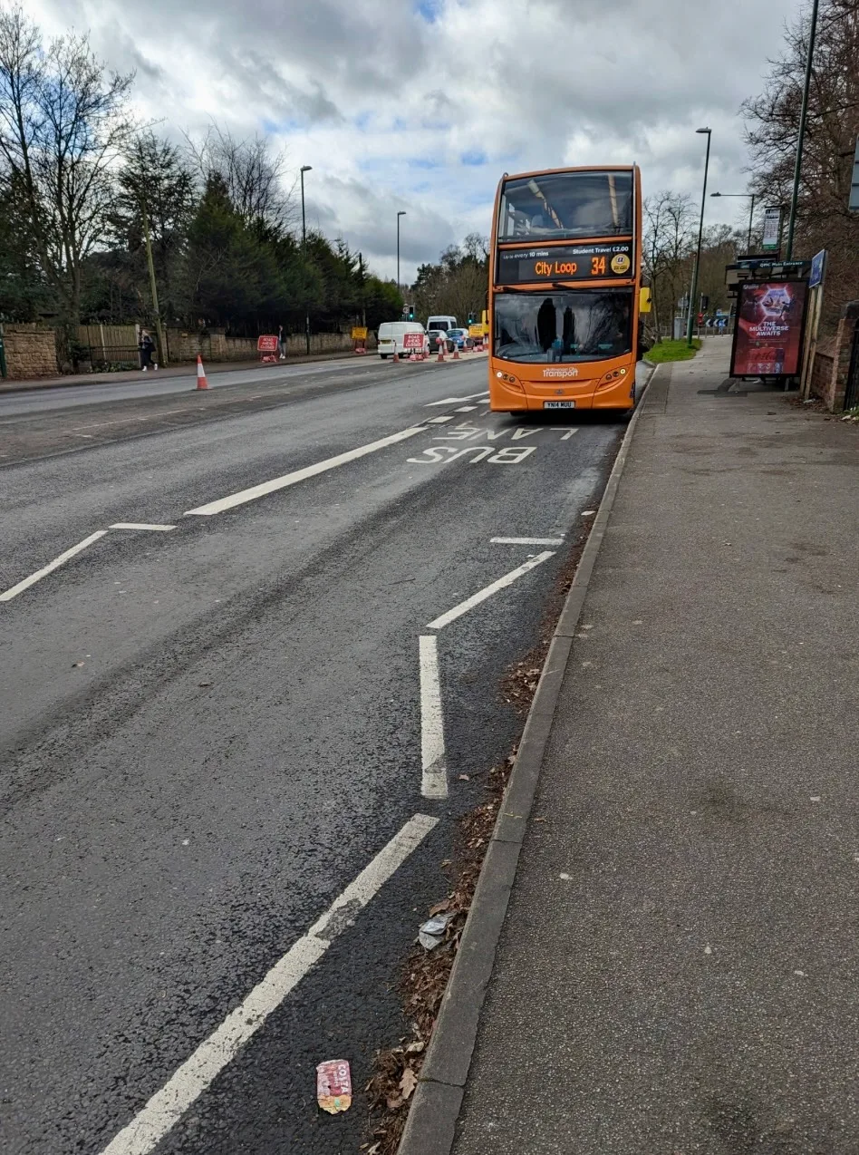 QMC bus stop closes for three weeks for improvement works Screenshot 2024 11 03 at 19.27.40 2