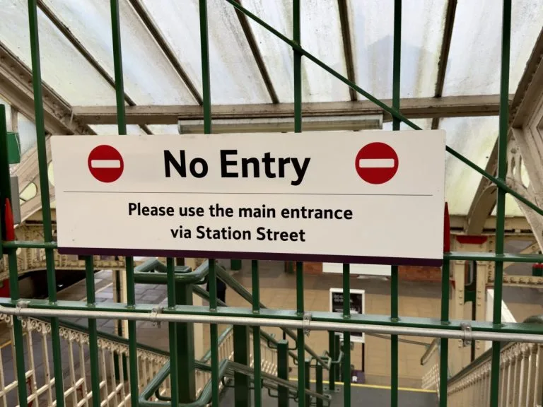 Access to platforms at Nottingham Station via footbridge to close again for more data collection