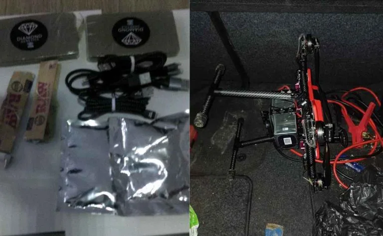 Drone flies drugs into HMP Lowdham – police response seizes UAV, drugs and mobile phone