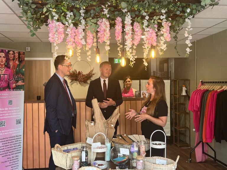 Chief Secretary to the Treasury praises ‘fantastic’ small businesses after visit