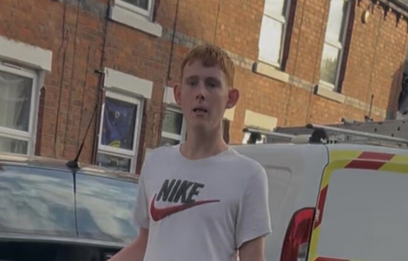 Image shared after front door damaged with hammer in Nottingham Screenshot 2025 08 07 at 14.34.41