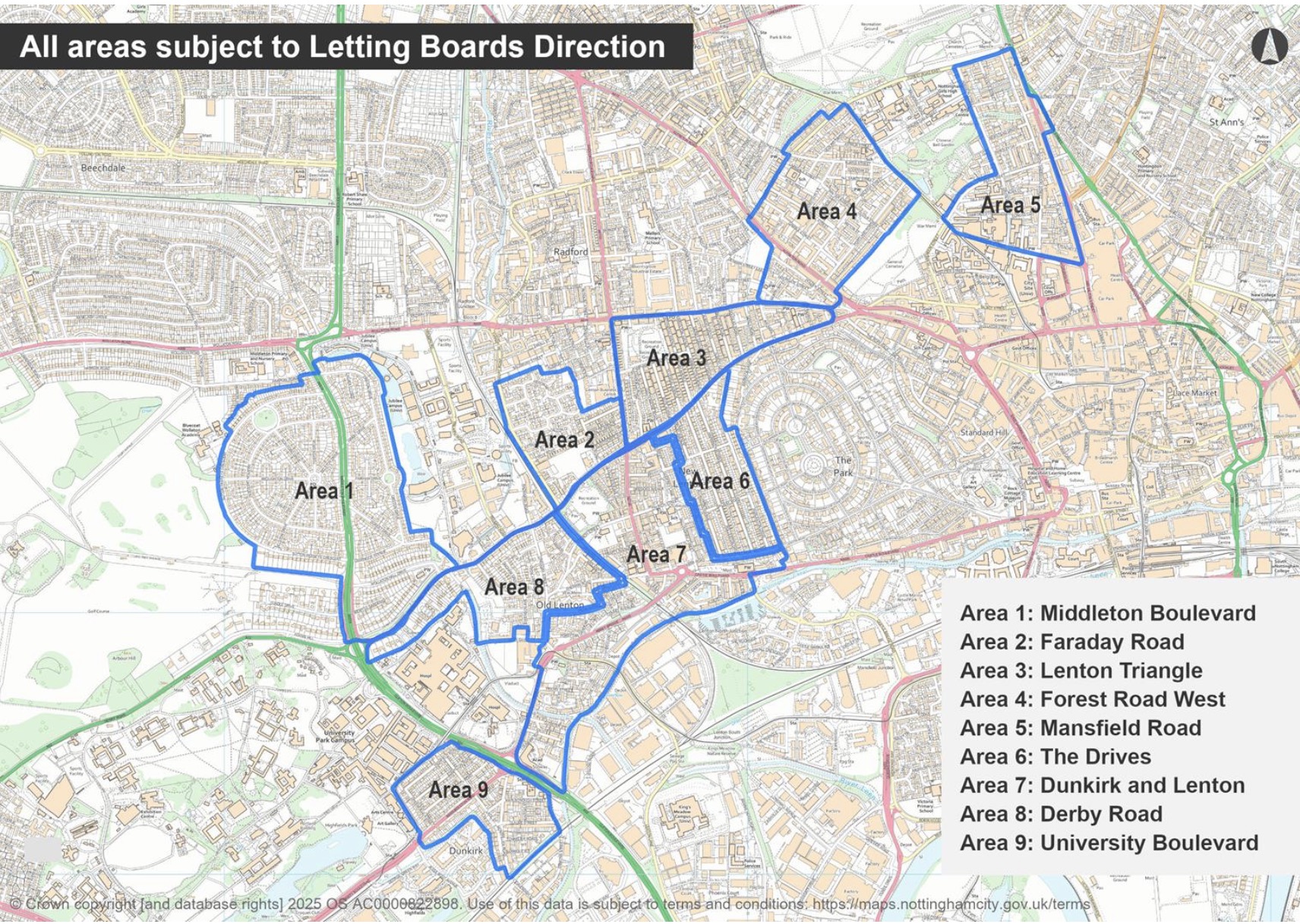 Council submits formal proposal to tackle letting board clutter in these city areas Screenshot 2025 10 29 at 15.33.21