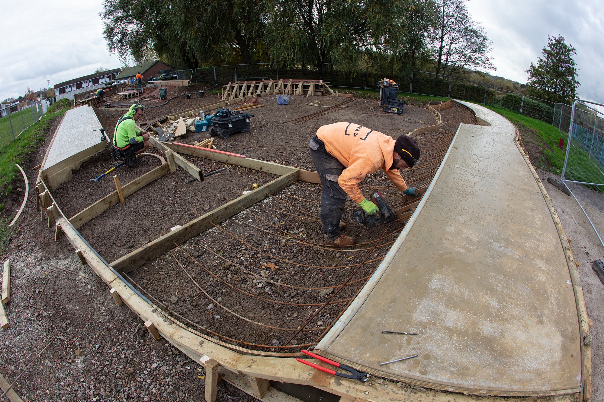 Brand new skatepark taking shape in Stapleford 579403004 1409632044502282 9002086439983567187 n