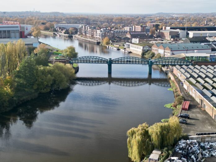 lady bay bridge river trent