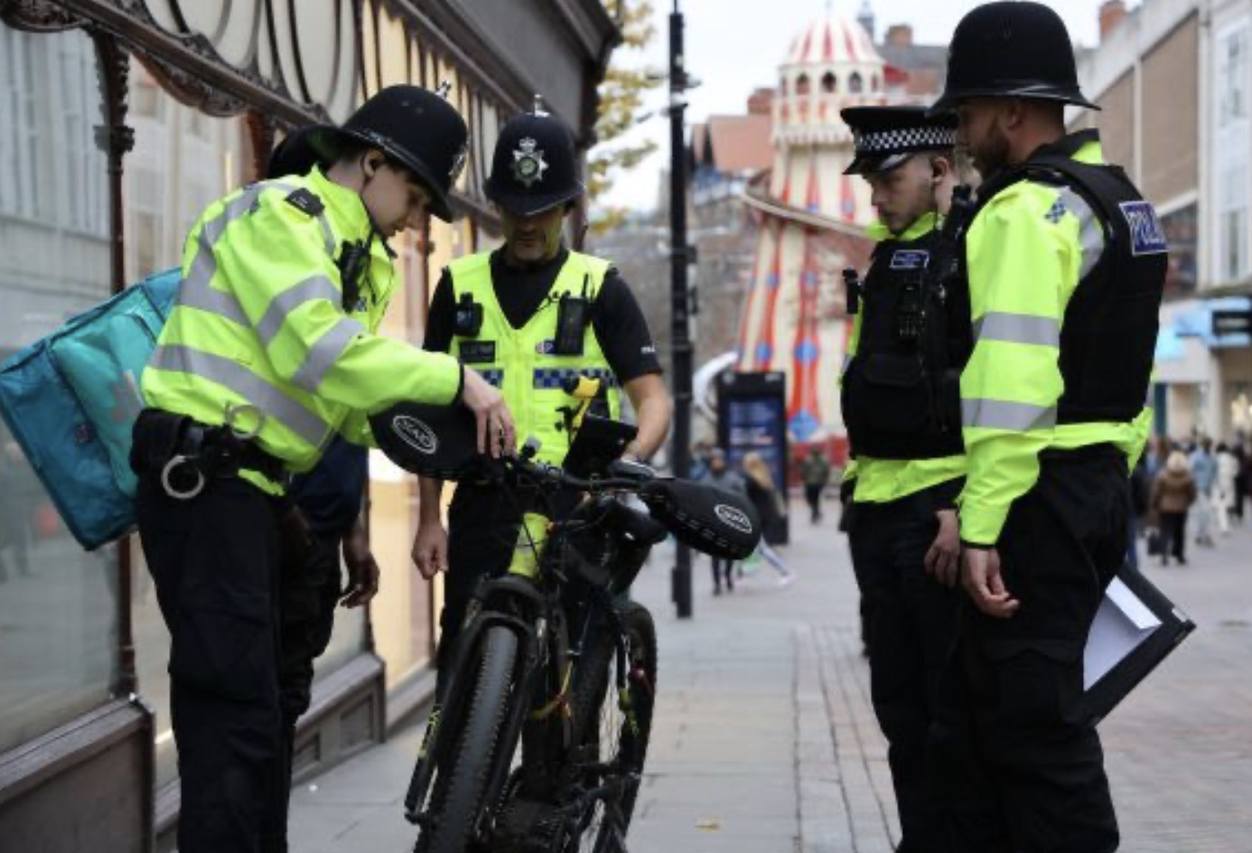 Police seize illegal electric bikes in Nottingham city centre operation Screenshot 2025 11 06 at 09.07.48