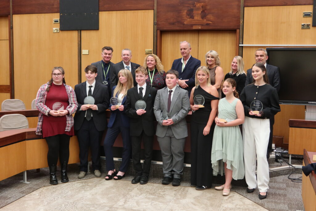 Archie wins the countywide Outstanding Achievement award in 2025 4Uth ...