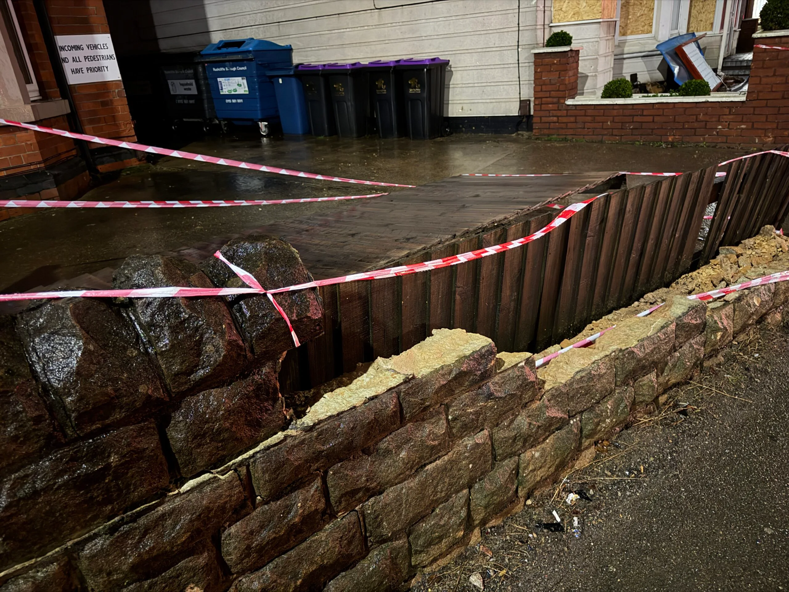Pictures: Massive damage caused to West Bridgford business after crash IMG 2087 scaled