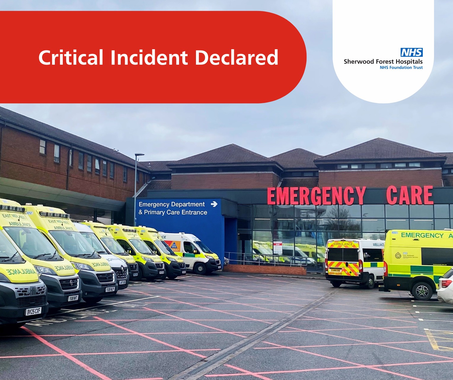 Sherwood Forest Hospitals declares Critical Incident 615562720 1330259692477910 49686581278582439 n