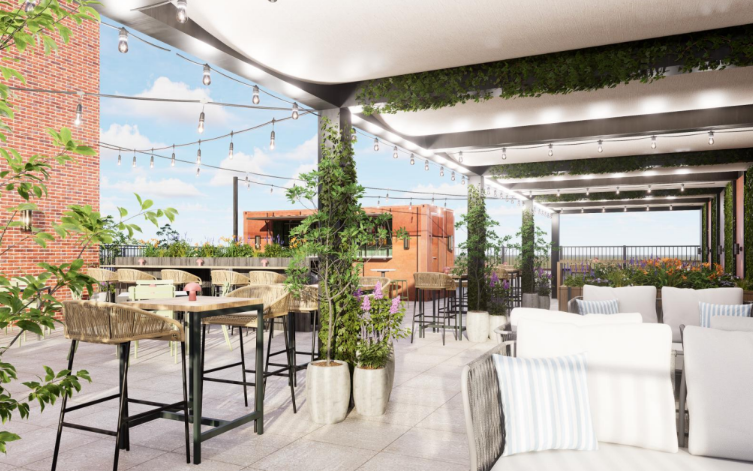 Plans for rooftop bar at The Island Quarter in Nottingham 0 2