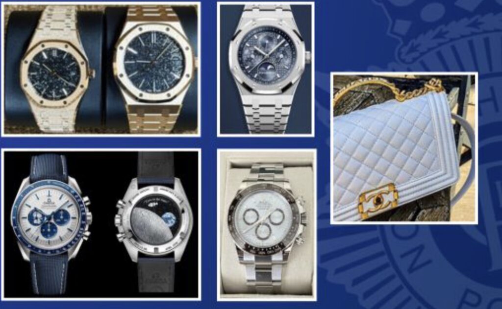 Arrests after armed burglars steal £1 million of watches and valuables ...