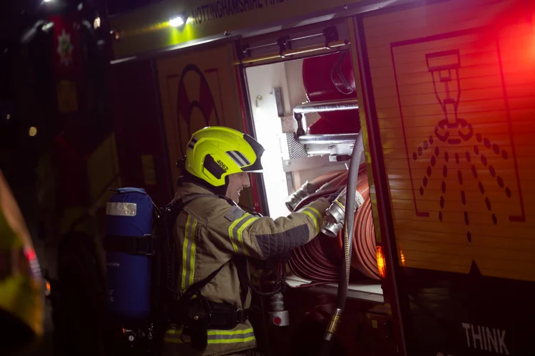 Pictures: Fire service conducts training exercise at Nottingham entertainment venue as20260202 nest exercise 74 19.jpg