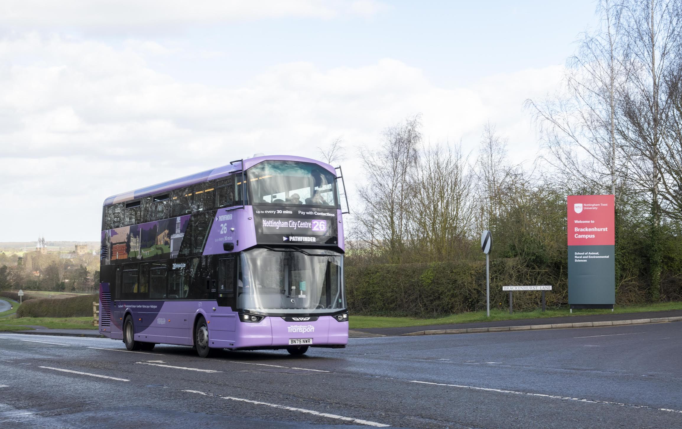 New Pathfinder buses on the road with improved accessibility and scenic route livery 1 11
