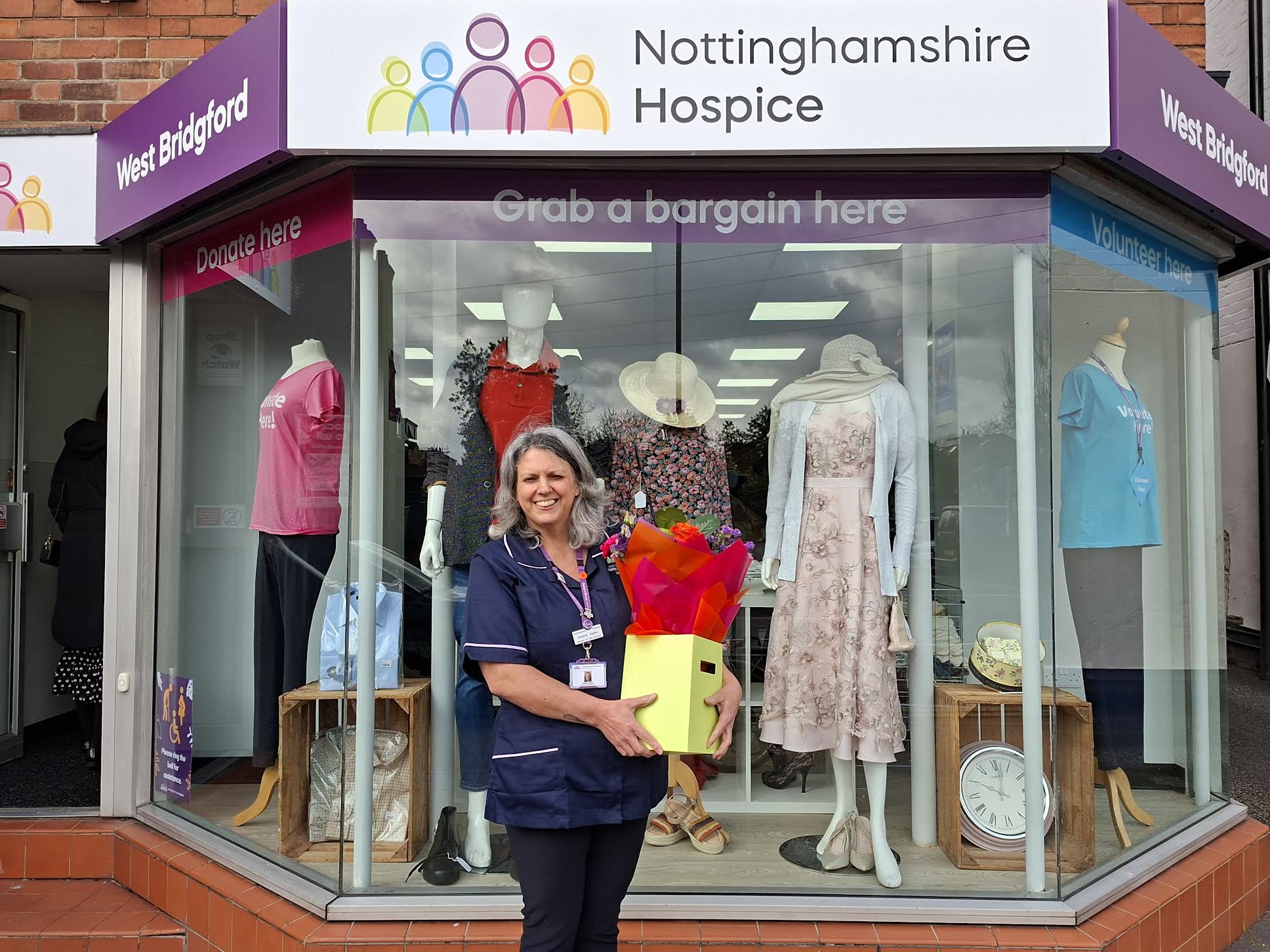West Bridgford shop reopens to support care for 1 in 4 local people at end of life 1 15