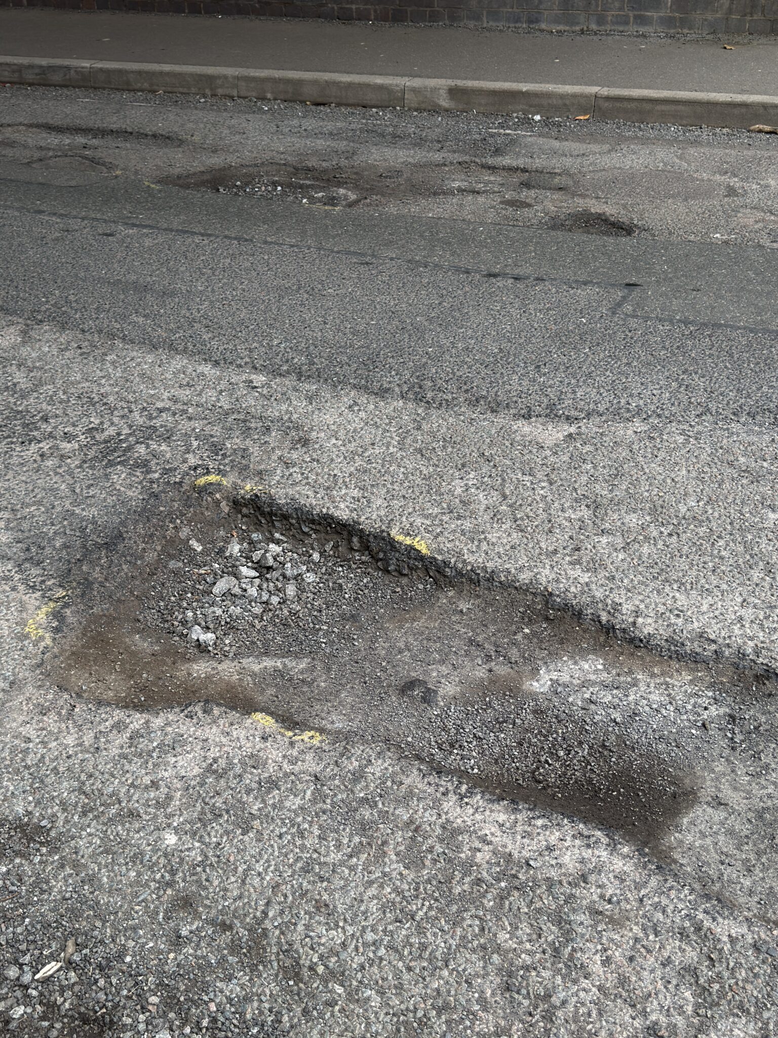 Patched Rpad Potholes: Rectory Road patched up after weeks of poor road conditions ...