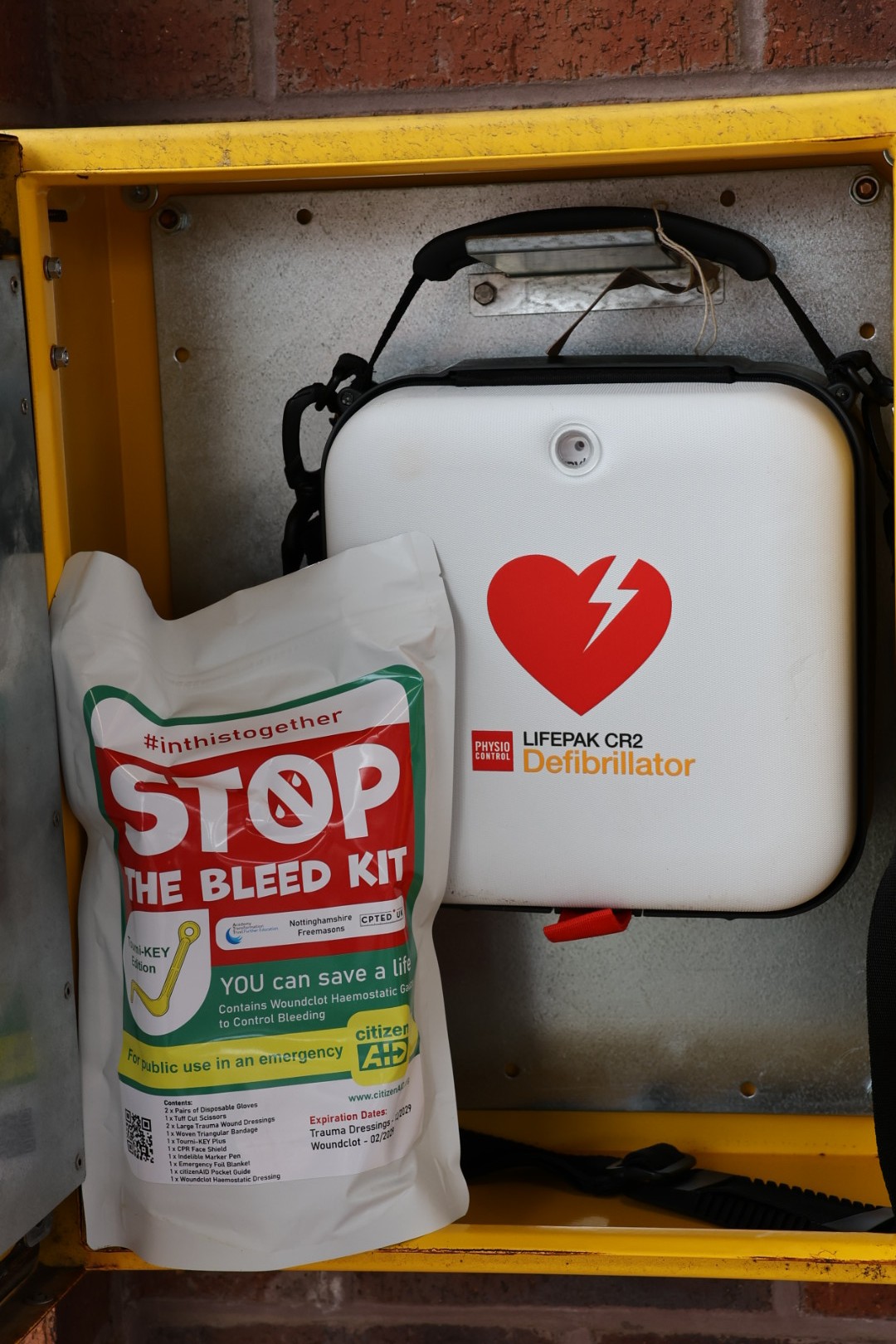 Nottinghamshire Freemasons secure £39,000 funding for bleed kits fm003