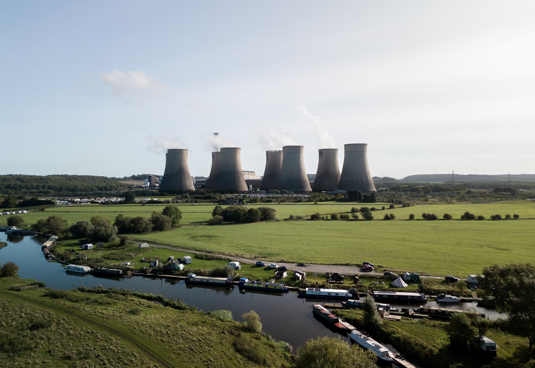 Choir records charity single inside Ratcliffe-on-Soar Power Station cooling tower 1920 ratcliffeoffsite52 uniper