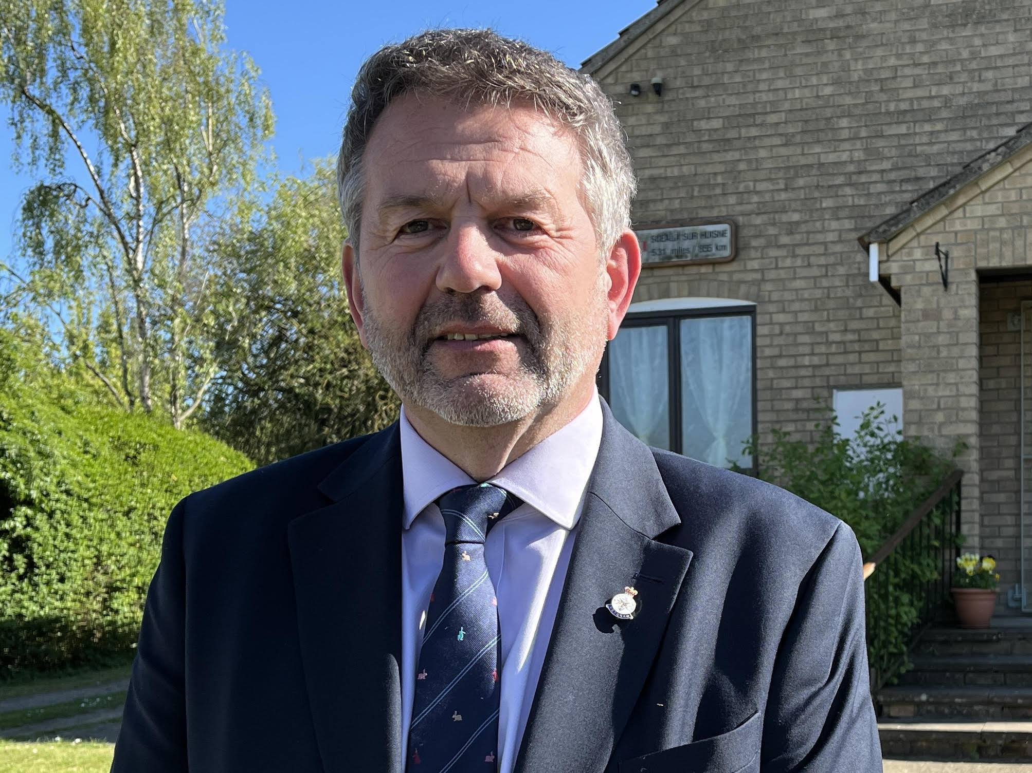 Coun Richard Wright. Photo LDRS