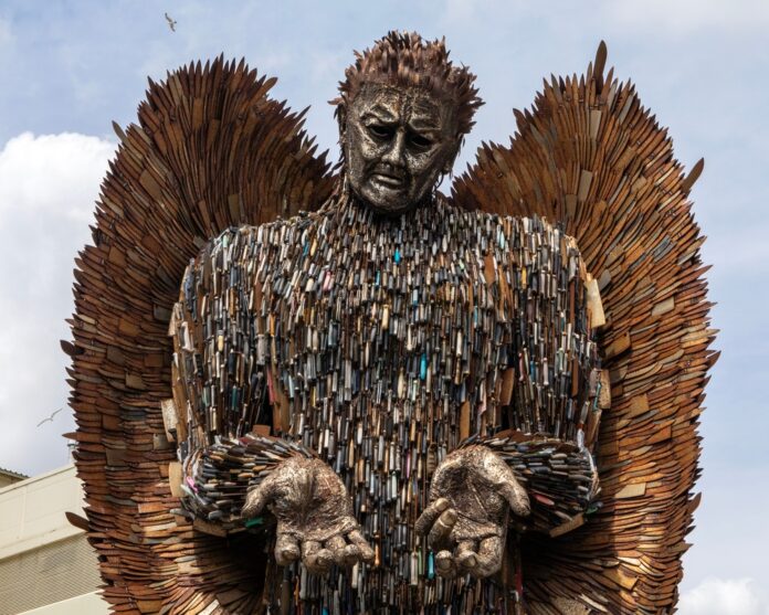 knife angel newark