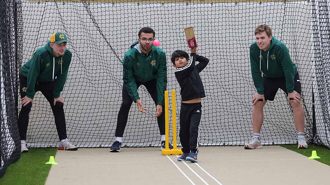 The partnership is set to inspire new generations of cricketers in Notts