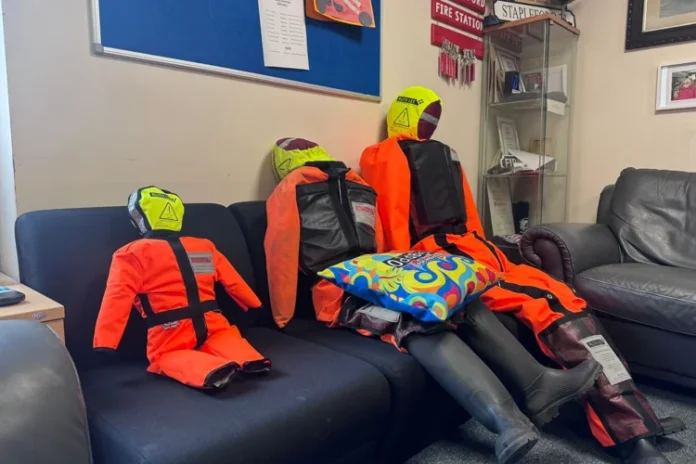 dummies firefighters water rescue