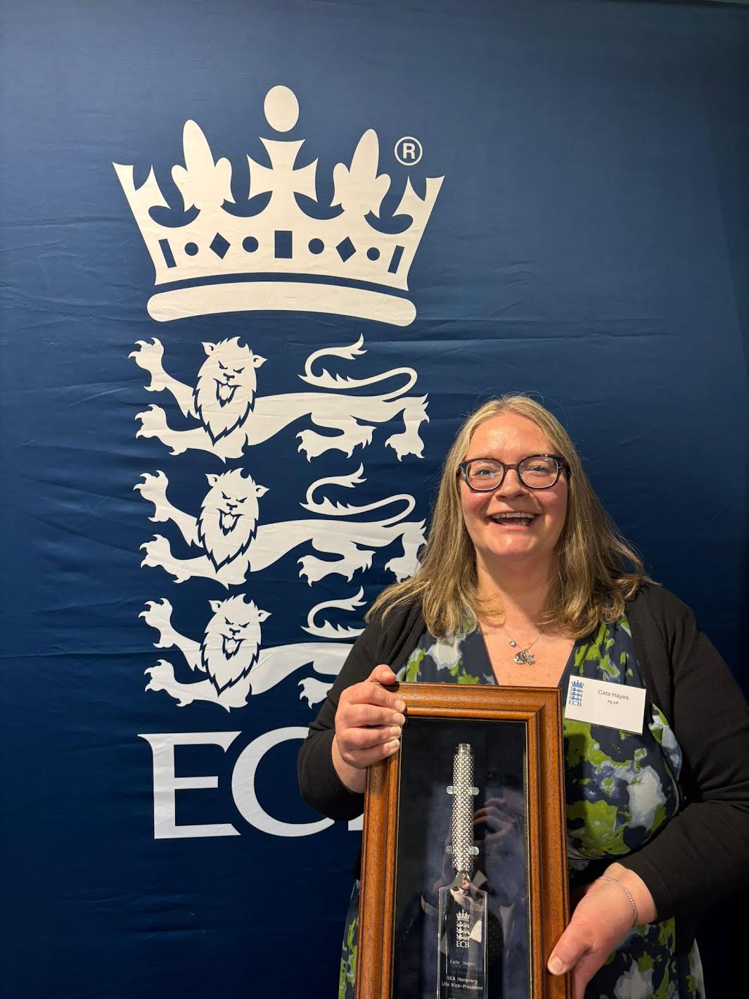 West Bridgford cricket volunteer Cate Hayes receives prestigious ECB honour 0 11 1