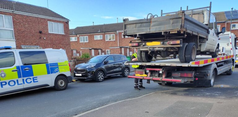 Truck seized in Clifton after large fly-tip discovered on country lane in Bunny