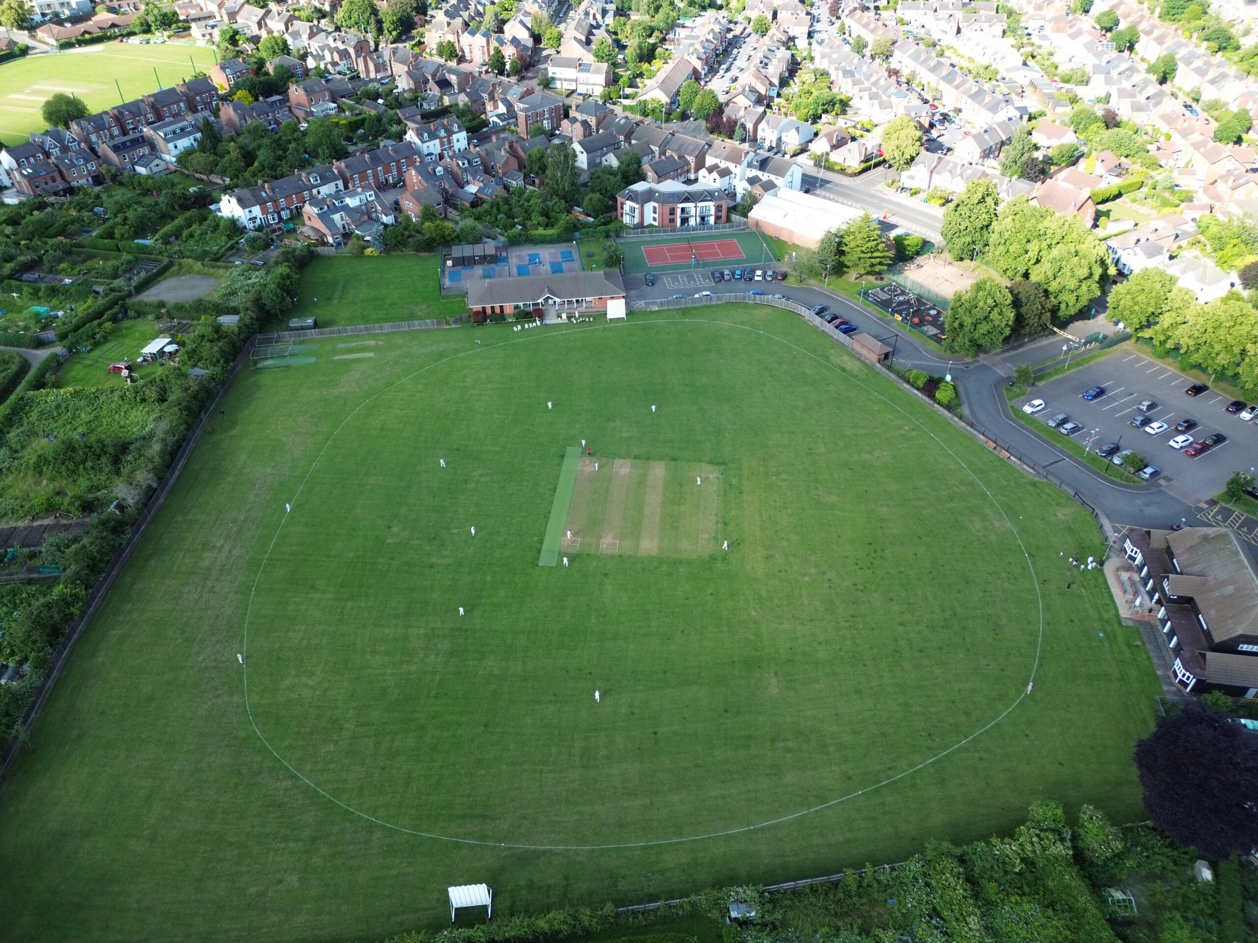 Historic West Bridgford cricket ground celebrates 100 years with special match v MCC 2024 06 23 WBL v Fleckney Photo 14 scaled
