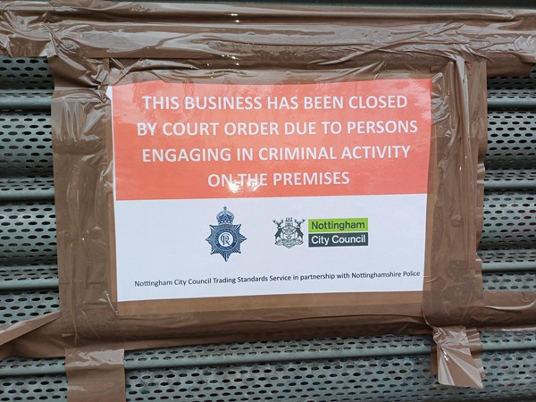 Two city shops closed down after illegal tobacco found by police 697777773 1393846976110406 512905855248792400 n