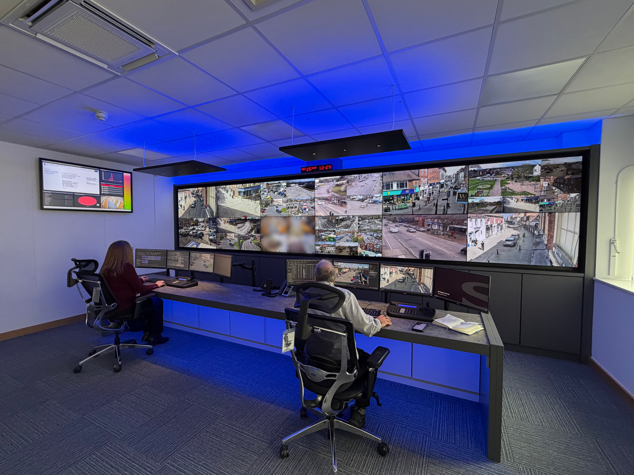 CCTV control room screens scaled