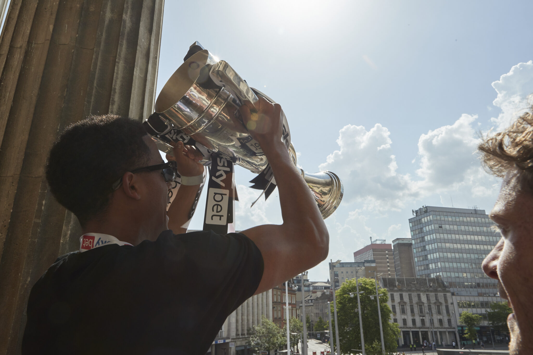 Pictures: 8,000 fans celebrate civic reception for Notts County at Old Market Square Pictures: 8,000 fans celebrate civic reception for Notts County at Old Market Square