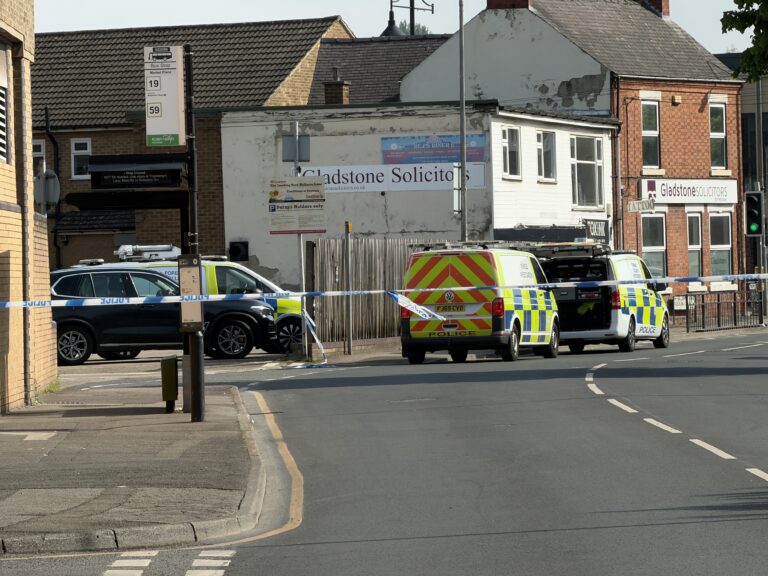 Police remain at scene after car hits pedestrians in Arnold Market Place