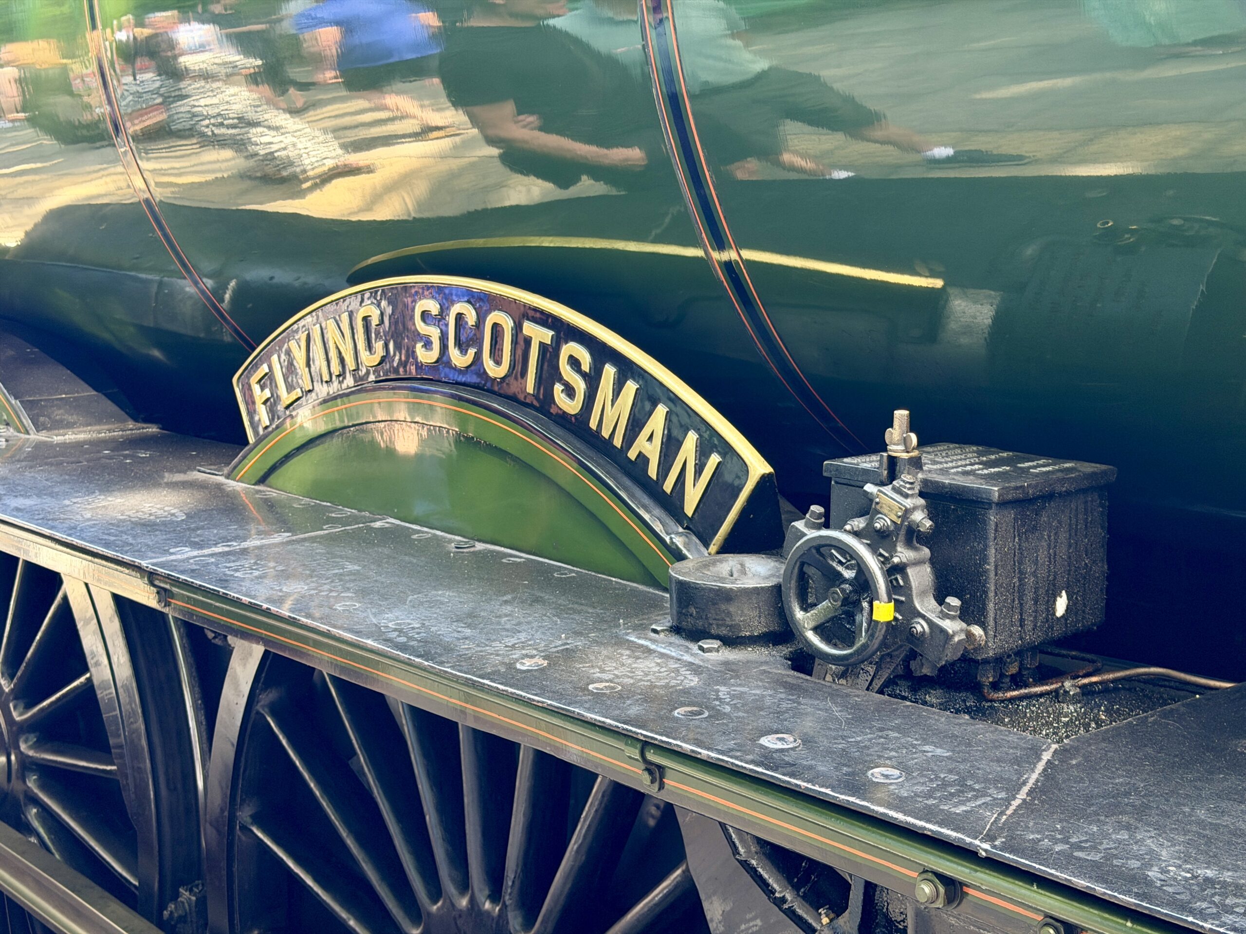 Flying Scotsman: First class trip Ruddington - Loughborough flying scotsman © westbridgfordwire.com