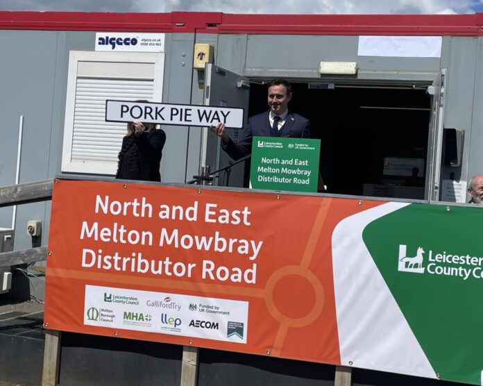 Pork Pie Way: New Melton Mowbray distributor road named by public