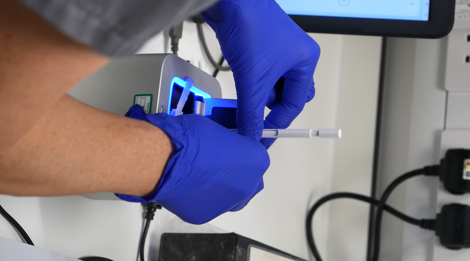 Test being completed