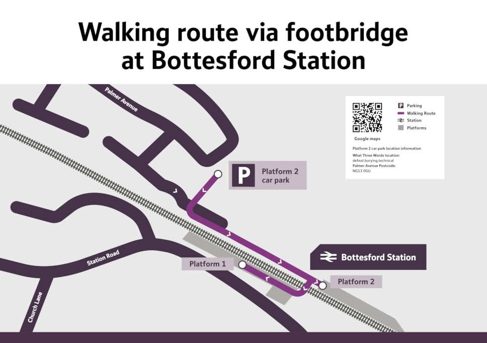 Bottesford station improvements: Passengers must use designated walking route while work takes place cf7d12808e2a442dbe6ec1c4a3850fb7