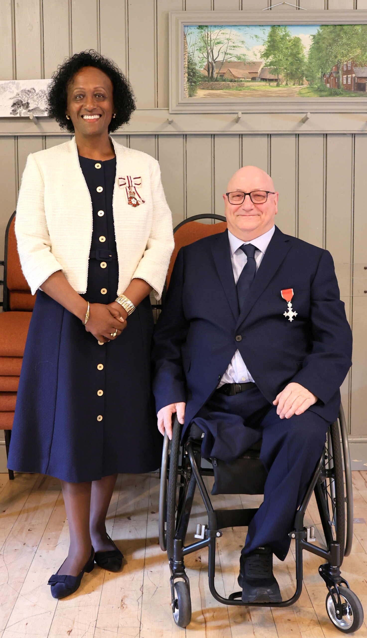 Peter Edwards MBE honoured by Lord-Lieutenant in prestigious ceremony p061 scaled