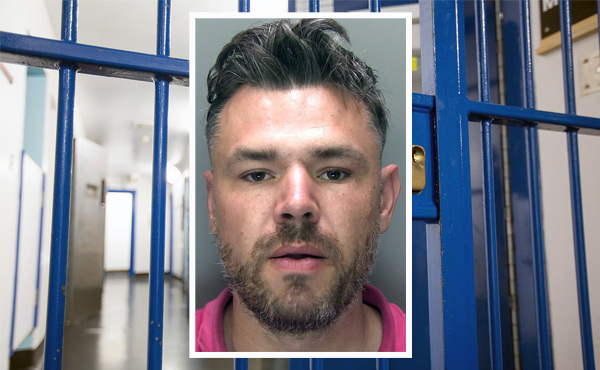 Prolific thief jailed after two-week crime spree 20260619 luke rawstron custody photo