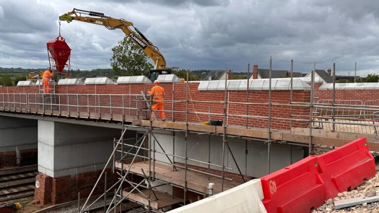 New Kirk Hill bridge in Sutton Bonington nears completion