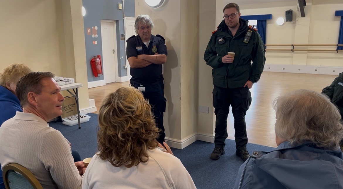 Retired police officer survives cardiac arrest after bystanders perform CPR at East Leake allotment IMG 3680
