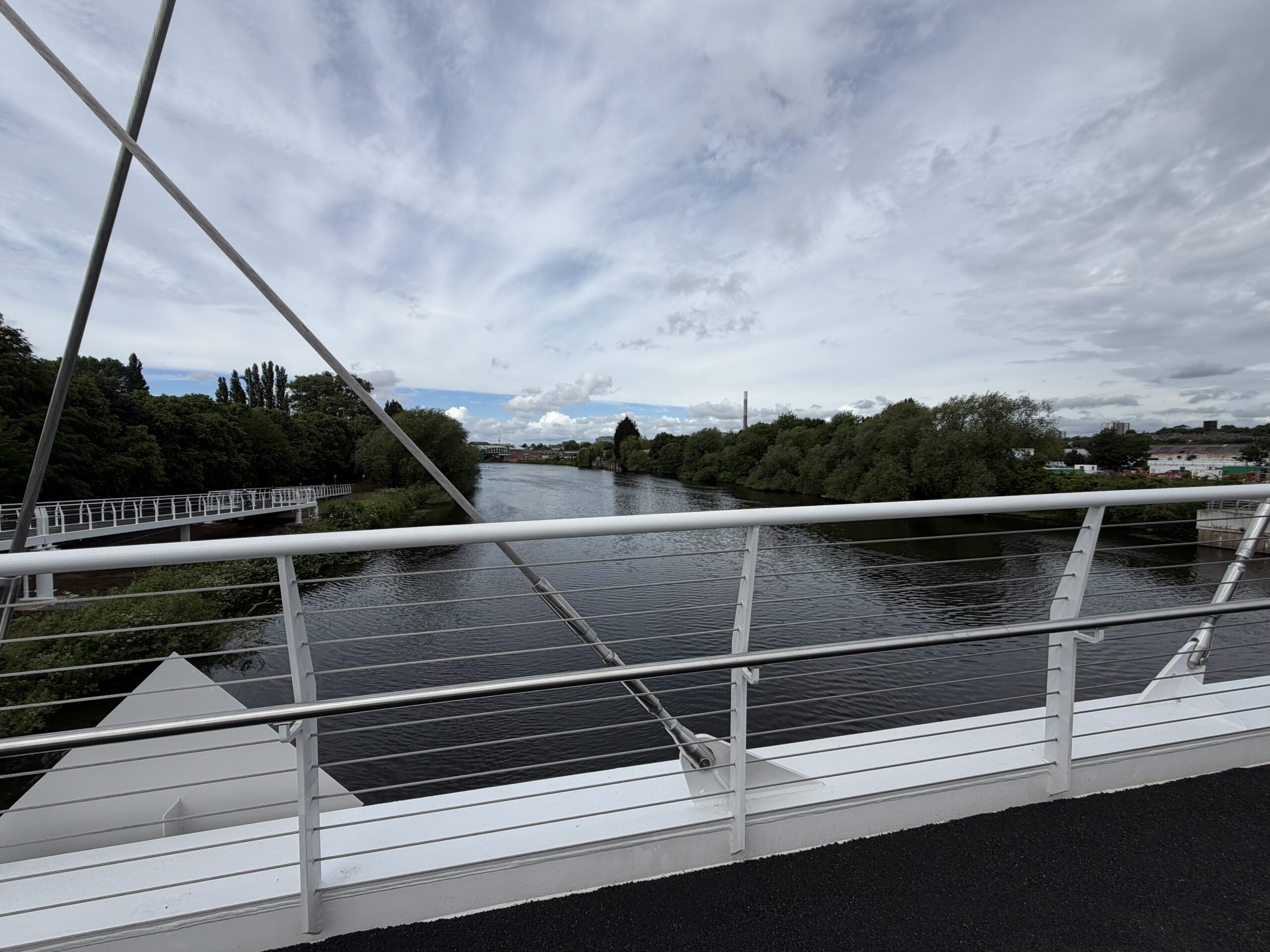 Waterside Bridge: First look at brand new River Trent footpath and cycling bridge now open IMG 4636 scaled