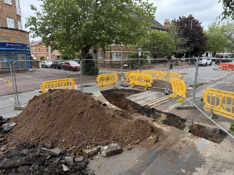 West Bridgford sinkhole repair scheduled for completion by Wednesday – road remains open